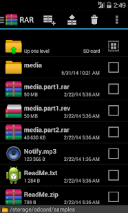 RAR for Android - screenshot thumbnail