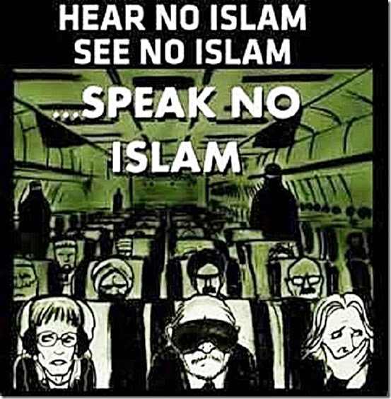 Hear No, See No, Speak No -- Islam
