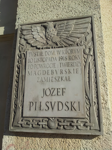 Tablica Pamiątkowa Józef Piłsudski