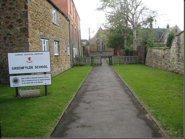 The old boys' grammar school, now a first school.