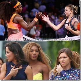 Serena Williams and Simona Halep Love
