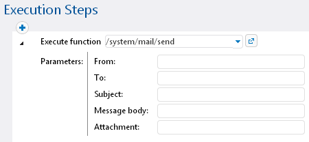 Sending an email message from a FlowForce Server job