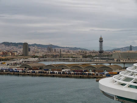 Croziera pe Mediterana: Sosire la Barcelona
