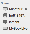 Shared devices showing miinotaur