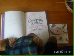 Sleepy Bear Reads His Autographed Book - June 2011