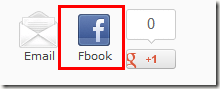 Facebook Share button