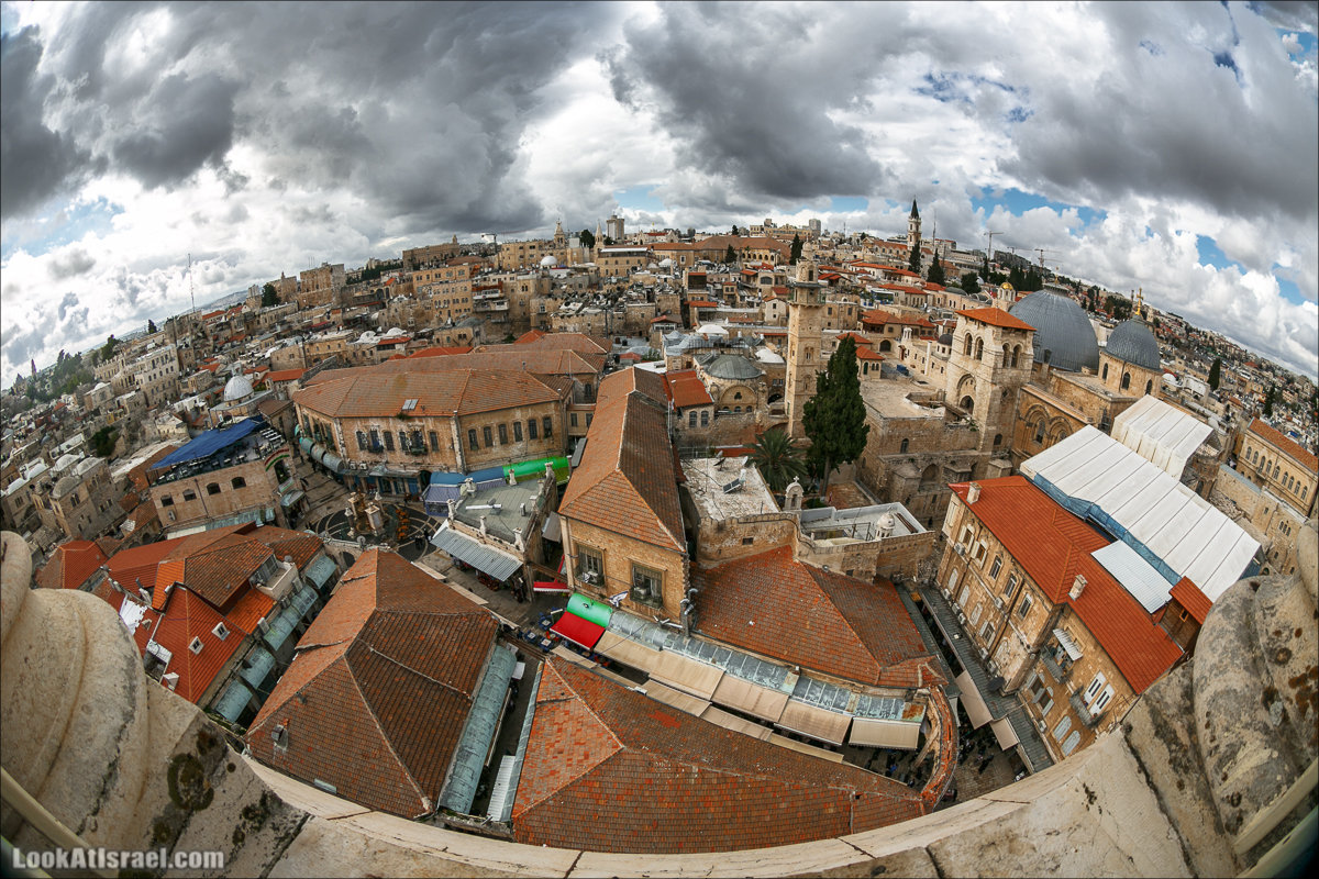 LookAtIsrael.com - Прогулка по крышам Иерусалима | Jerusalem roofs | על גגות ירושלים