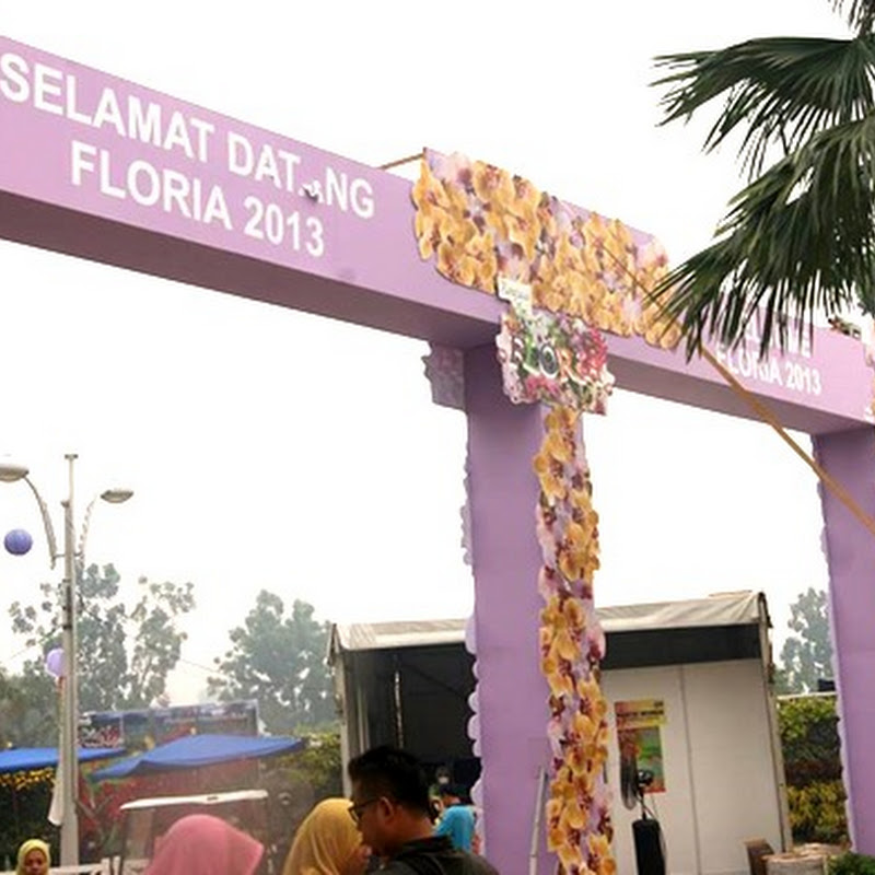 Gambar Menarik & Cantik di Floria 2013 Dalam Keadaan Jerebu