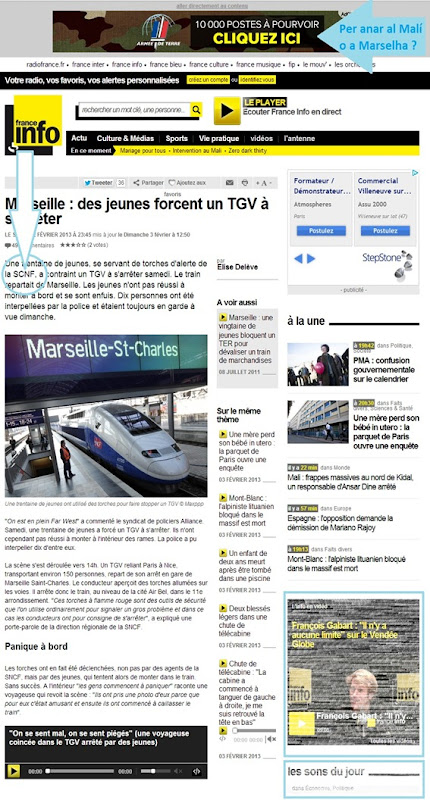 TGV arrestat France Info