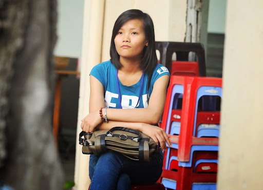 Hồi hộp đợi chờ đến giờ đi thi...