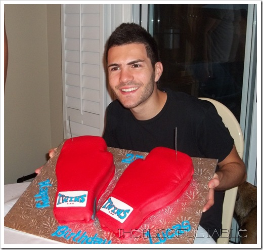 boxing gloves cake 030a