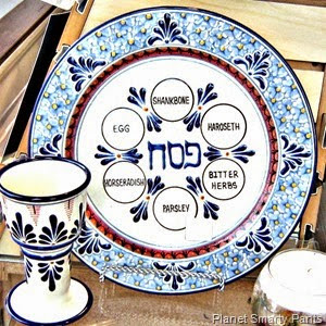A Seder Plate