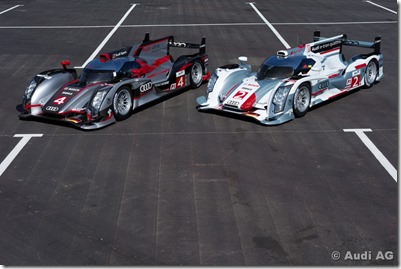 Audi R18 Test