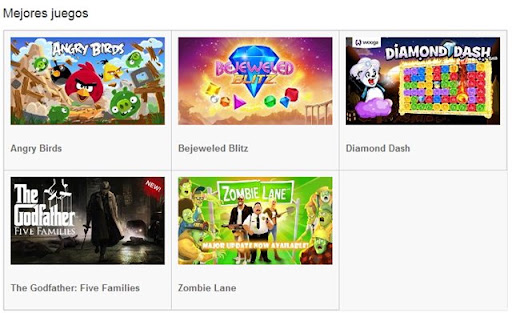 Mejores juegos para Google plus