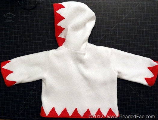 Baby White Mage Hoodie Back