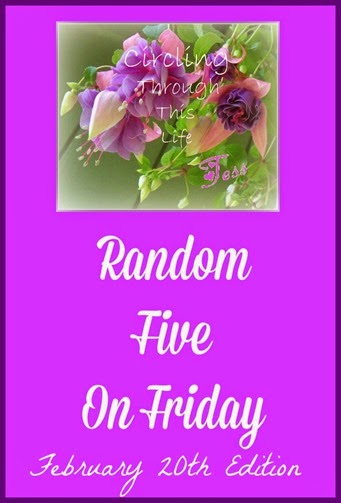 This week’s Random Five is not so Random.  It’s my Five Thoughts on Eating Healthy or Five Thoughts about FOOD.