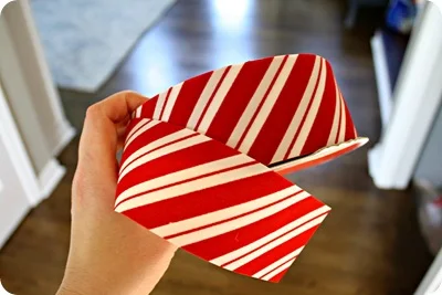 candy cane Christmas ribbon