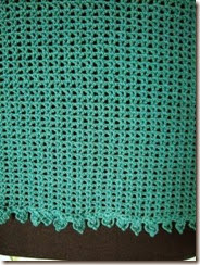 crochet turcoise top 3