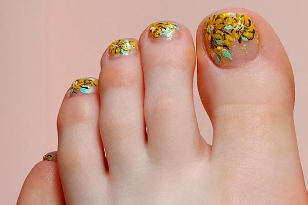 Cute Toe Nail Art Designs Pretty Toe Nail Designs