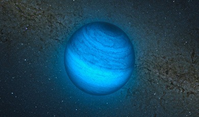 impressão artística do planeta errante CFBDSIR J2149