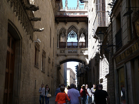 Obiective turistice Barcelona: Cartierul Gotic 
