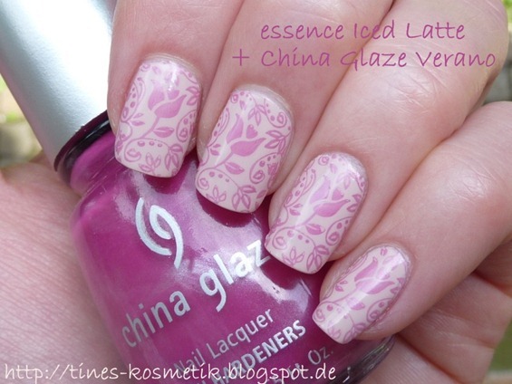 essence Iced Latte Stamping 1