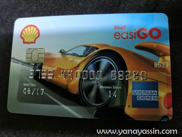 Shell EasiGo American Express Prepaid Card | Isi Minyak dan Shopping | Yana  Yassin