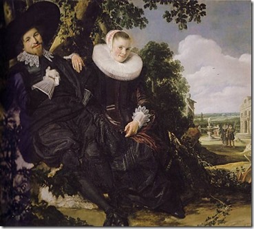 Portrait of a Couple, Probably Isaac Abrahamsz Massa and Beatrix van der Laen, Frans Hals, c. 1622