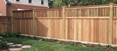pagar rumah minimalis dari kayu