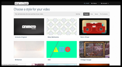 Use Animoto to Help Students re-tell stories in a new, interesting way