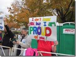 cute crowd sign