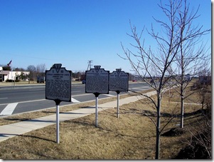 Fredericksburg Campaign marker N-4 is the middle marker.