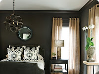 Bedroom Light And Dark Grey Walls