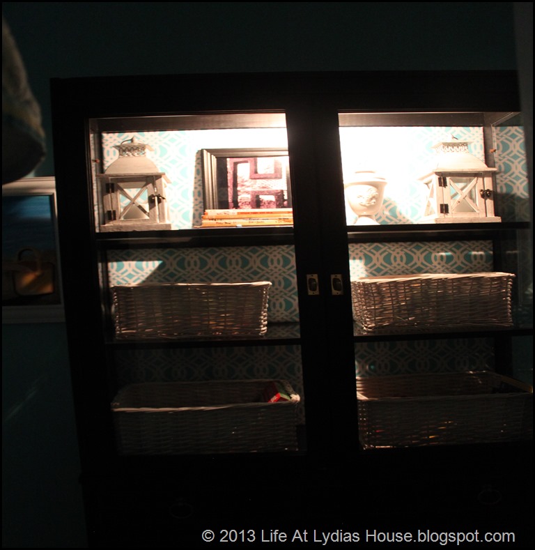 lighted bunk cabinet