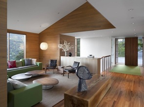 interior vivienda ecologica bioclimatica y moderna