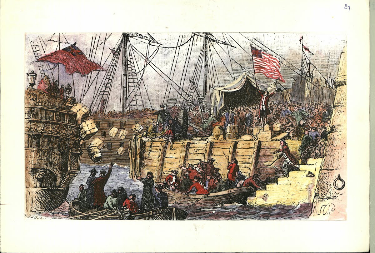 War 17651782 American Independance Stamp Act Boston Tea Party — Google