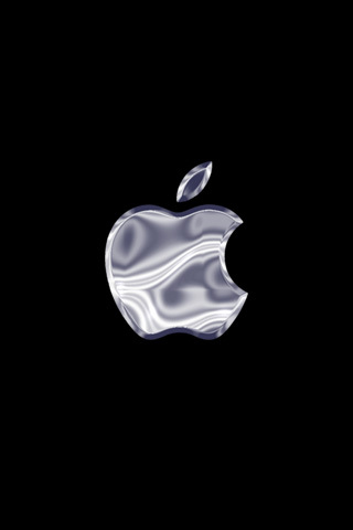 Iphone-wallpapaer-silver-apple