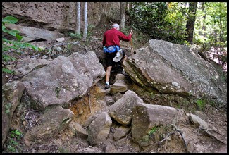 34 - Rock Garden Trail - One final rock scramble