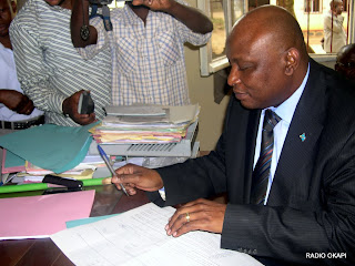 Willy Bafoa, Administrateur Délégué de la Sokimo, décembre 2010, Bunia RDC