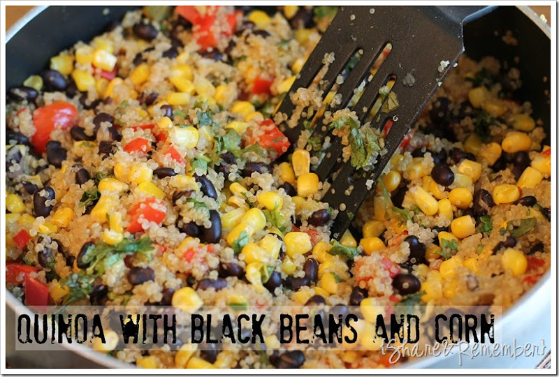 Quinoa with Black Beans & Corn