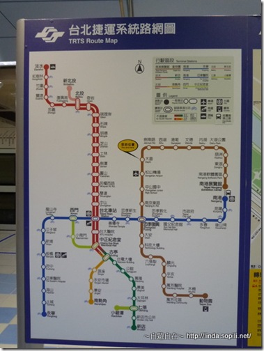 台北捷運內湖線路線圖