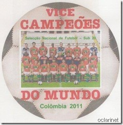 Vice Campeões do Mundo Sub 20 Ago2011