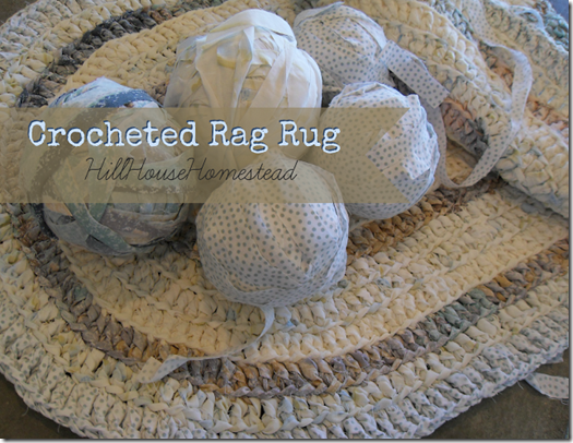 Crocheted Rag Rug