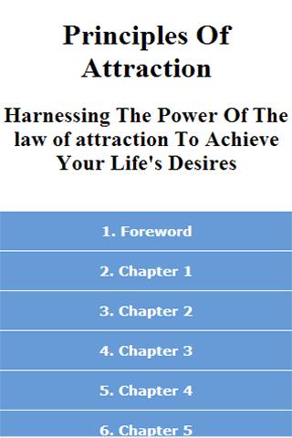 Principles Of Attraction