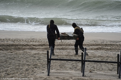 "Запад-2013": Высадка на побережье