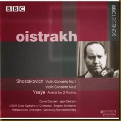 Shostakovich Concierto para violin 1 Oistrakh Rozhdestvensky