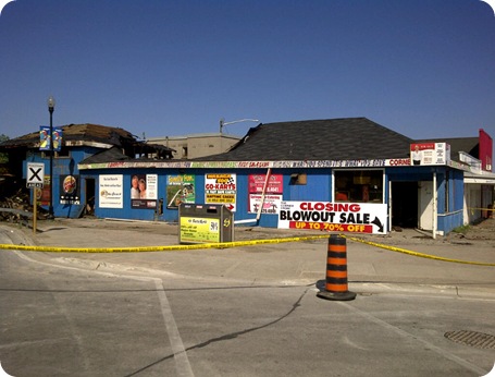 fire wasaga beach main august street brings memories disaster although thankful lose shame structure any other