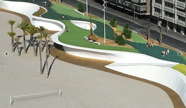 Estructura paseo maritimo estructura paseo maritimo españa