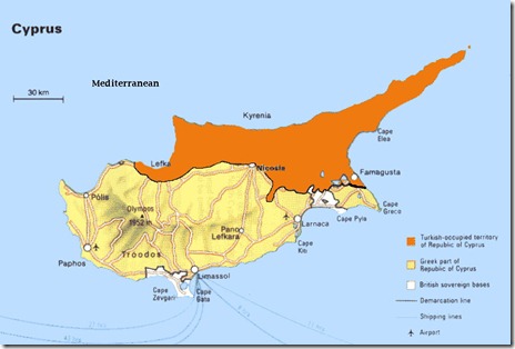 divided cyprus