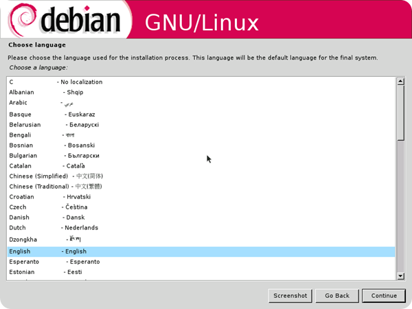 Debian-installer